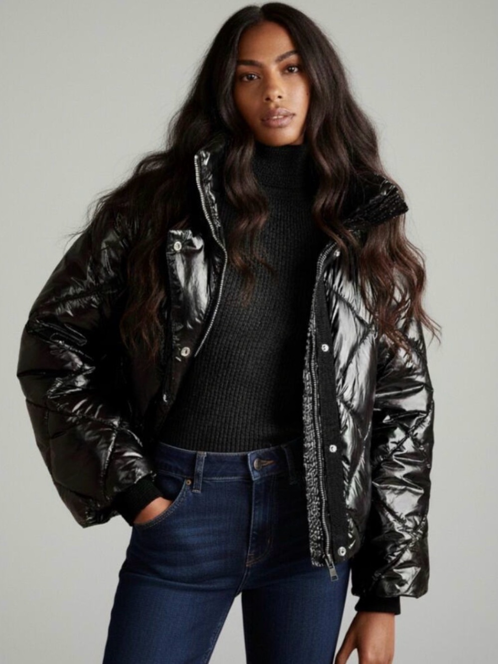 Banana Republic Estrella Quilted Puffer Jacket